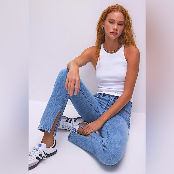 Good American Jeans “Good Boy” Jean Pants 6/28 BRAND NWT AUTHENTIC NWT / NEW - Picture 10 of 16